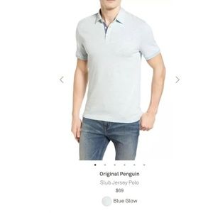 Original Penguin Slub Jersey Polo